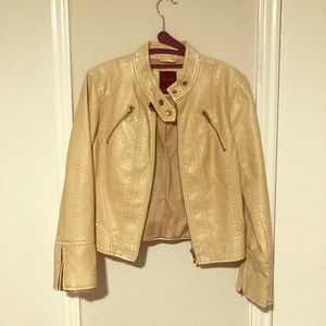 Faux Leather Jacket